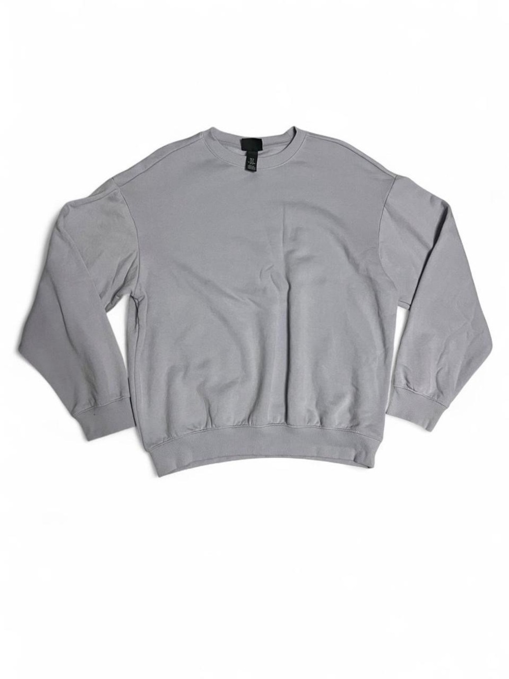 H&M Men's Crewneck Sweatshirt - Light Gray